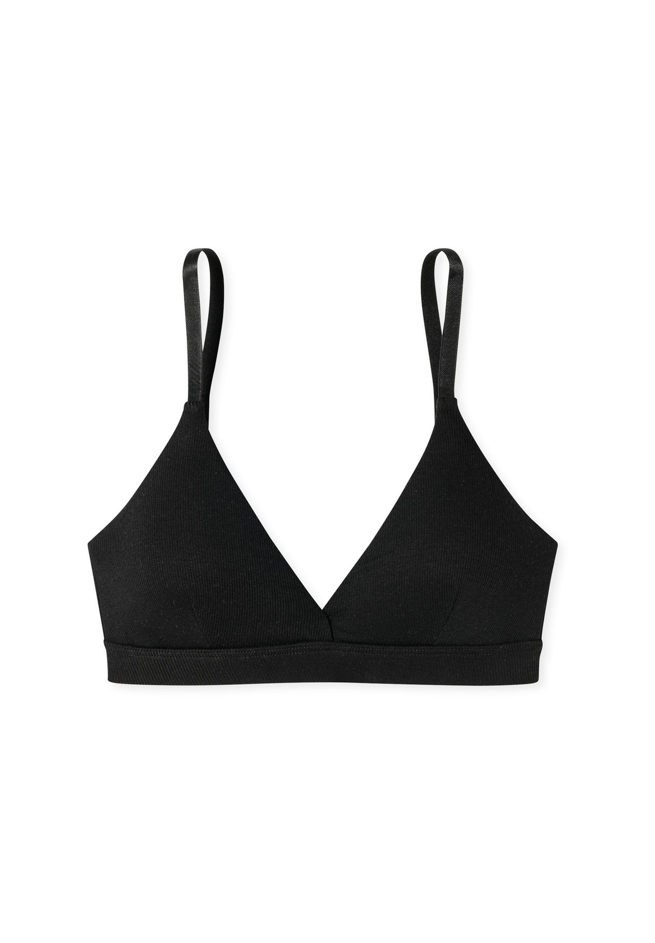 Бюстгальтер без косточек Pure Rib, 1 шт в упаковке SCHIESSER, черный 
Бюстгальтер без косточек Pure Rib, 1 шт в упаковке SCHIESSER, черный