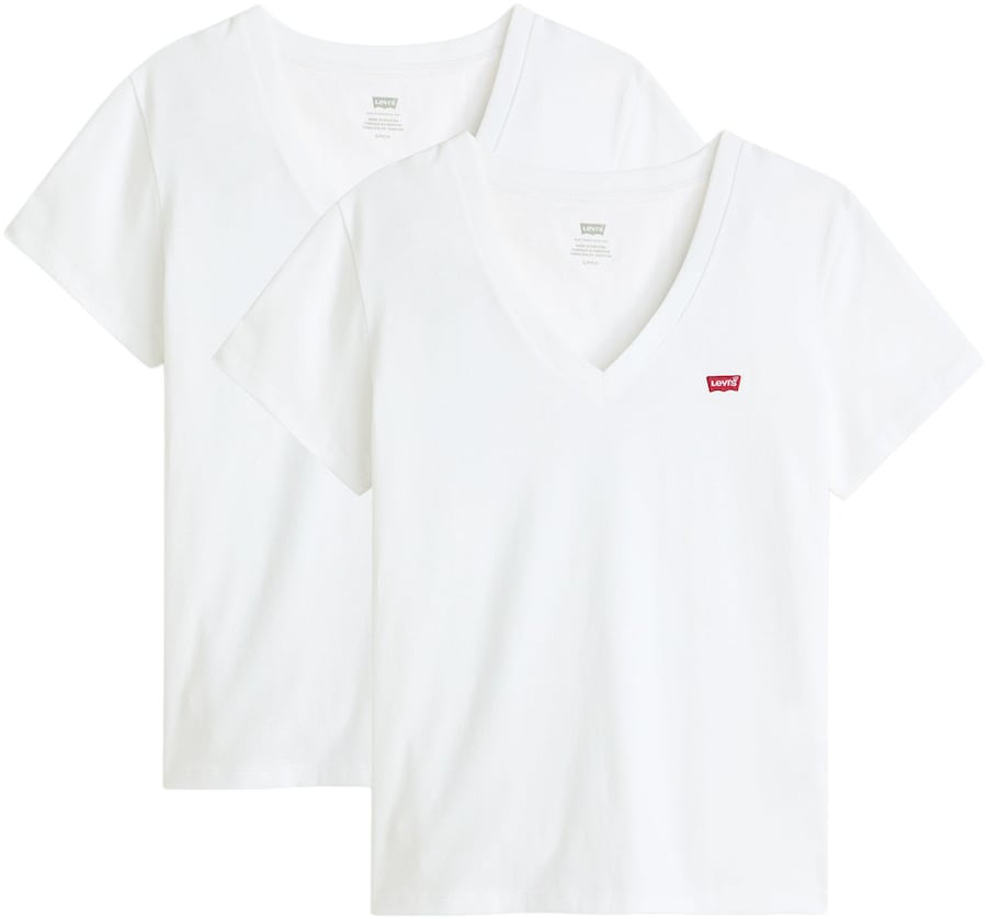 Рубашка LEVI'S Perfect V-Neck Tee (2-Pack), белый
Рубашка LEVI'S Perfect V-Neck Tee (2-Pack), белый