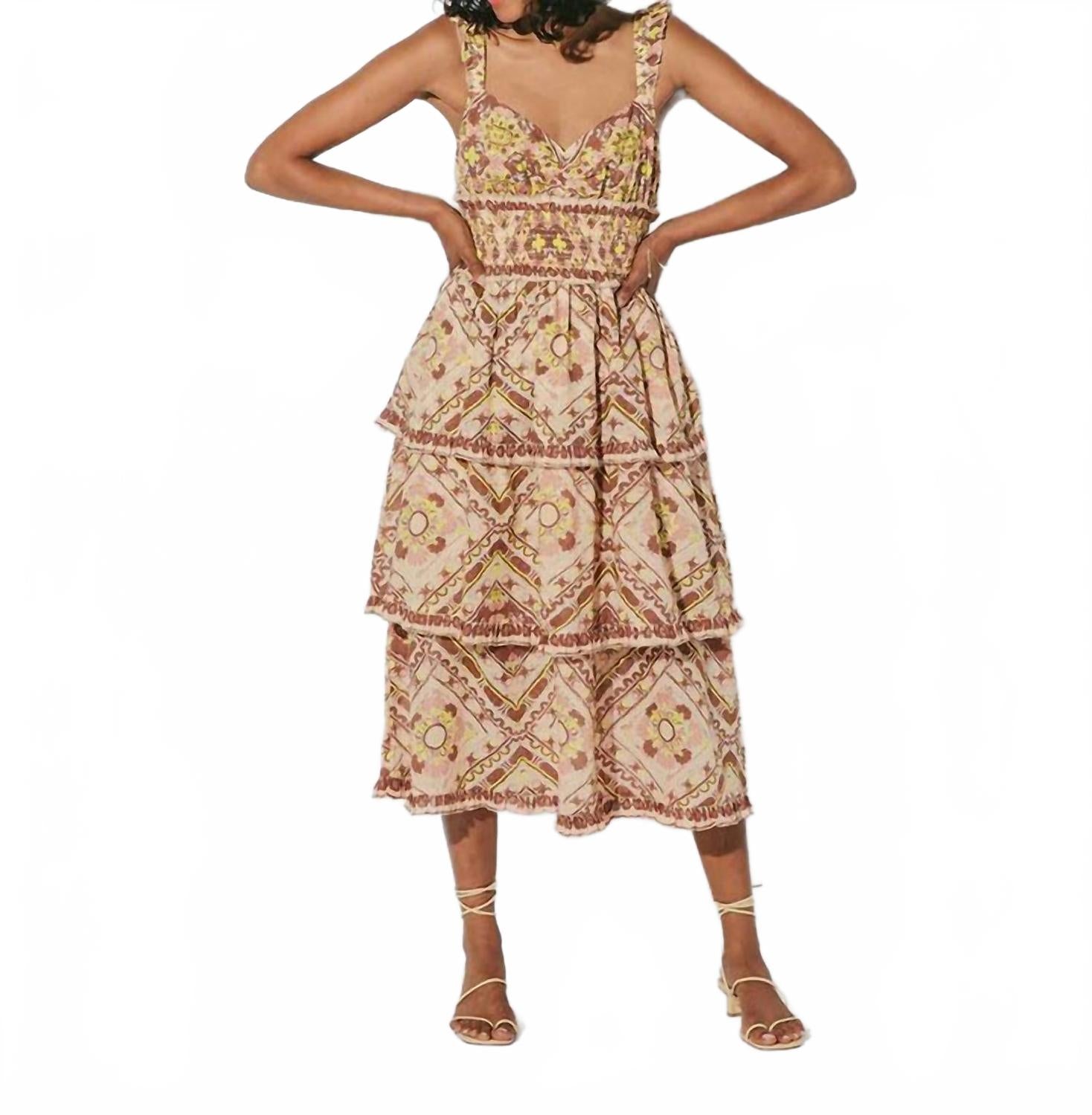 Платье Stella с геометрическим узором Cleobella, Geo
Платье Stella с геометрическим узором Cleobella, Geo