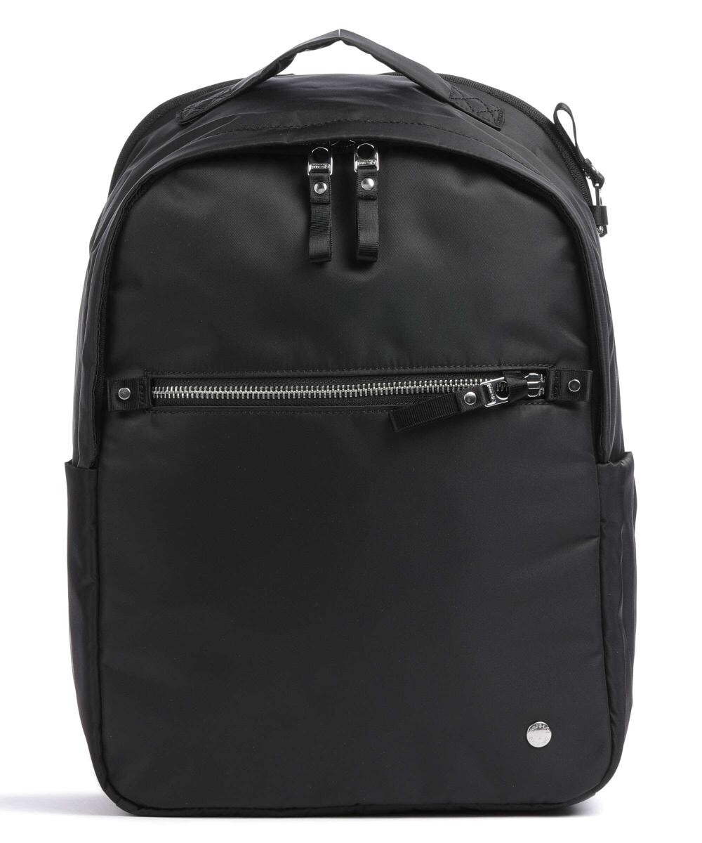 Рюкзак 13 дюймов из переработанного полиэстера Pacsafe, черный
Рюкзак 13 дюймов из переработанного полиэстера Pacsafe, черный