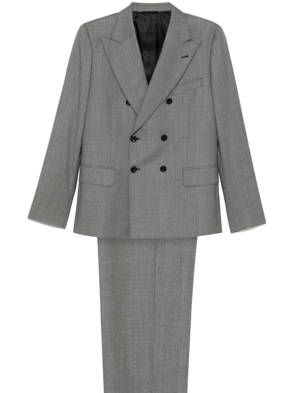 Костюм с принтом в мелкую точку Reveres 1949, серый
Костюм с принтом в мелкую точку Reveres 1949, серый