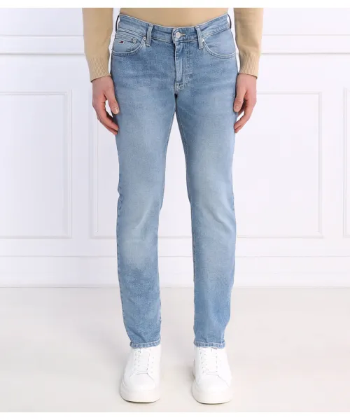 Джинсы Скантон Slim fit Tommy Jeans, синий 
Джинсы Скантон Slim fit Tommy Jeans, синий