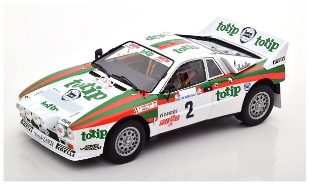 Kyosho Lancia Rally 037 #2 Победитель Rallye San 1:18 08306F
Kyosho Lancia Rally 037 #2 Победитель Rallye San 1:18 08306F