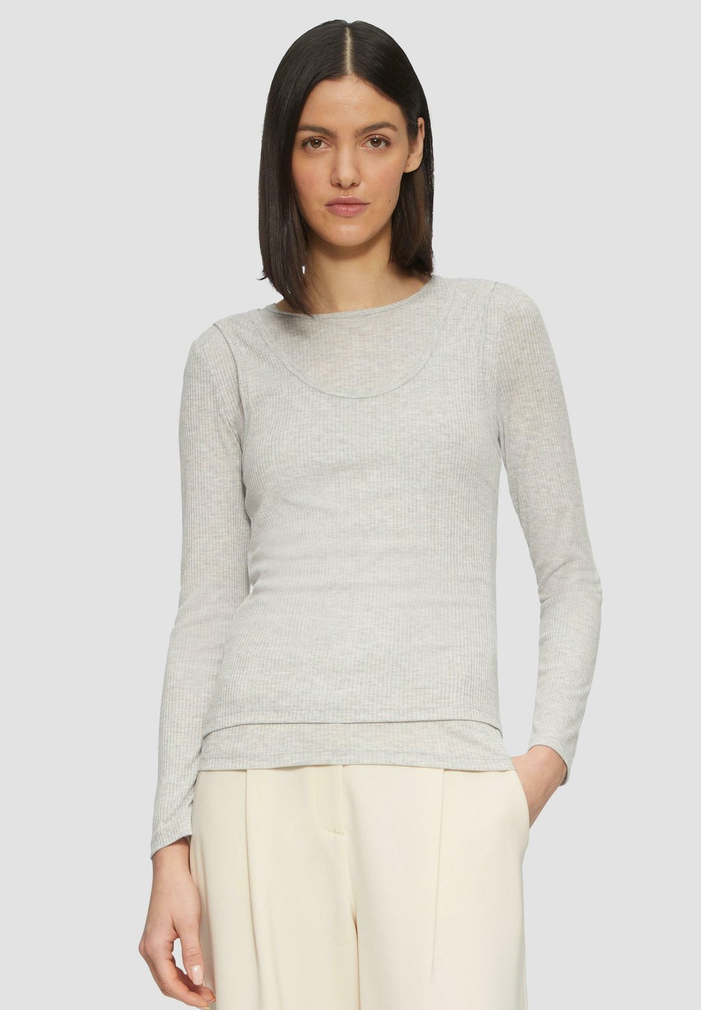 Футболка с длинным рукавом s.Oliver, серый
Футболка с длинным рукавом s.Oliver, серый