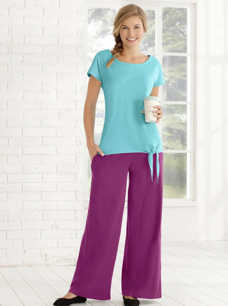 Брюки палаццо, цвет Beere
Брюки палаццо, цвет Beere