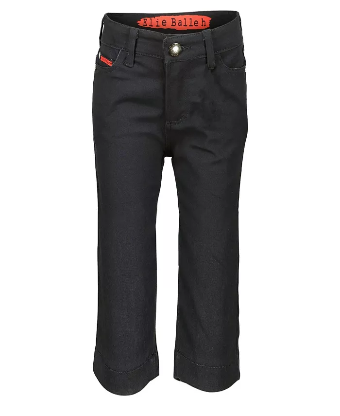 Черные узкие брюки Big Boys с пятью карманами из твила Elie Balleh, черный
Черные узкие брюки Big Boys с пятью карманами из твила Elie Balleh, черный