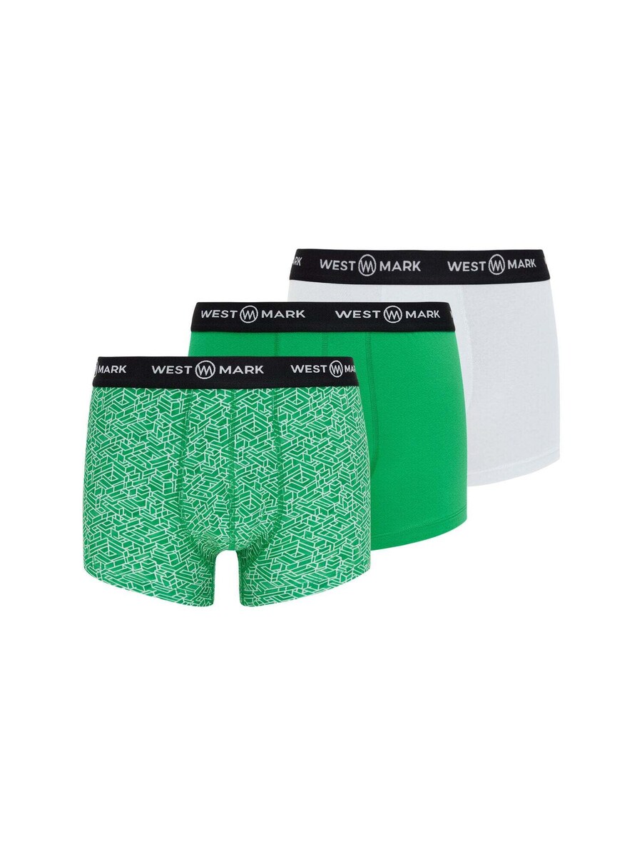 Трусы WESTMARK LONDON Boxer shorts Oscar, цвет green/white
Трусы WESTMARK LONDON Boxer shorts Oscar, цвет green/white