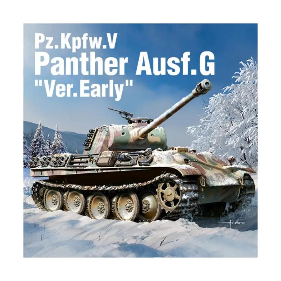 Pz.Kpfw.V Panther Ausf.G Ранний танк, Military Model Kits (1:35) (Academy Hobby)
Pz.Kpfw.V Panther Ausf.G Ранний танк, Military Model Kits (1:35) (Academy Hobby)