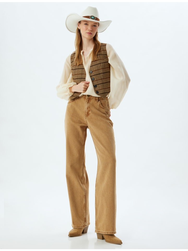 Брюки горчичного цвета KOTON
Брюки горчичного цвета KOTON