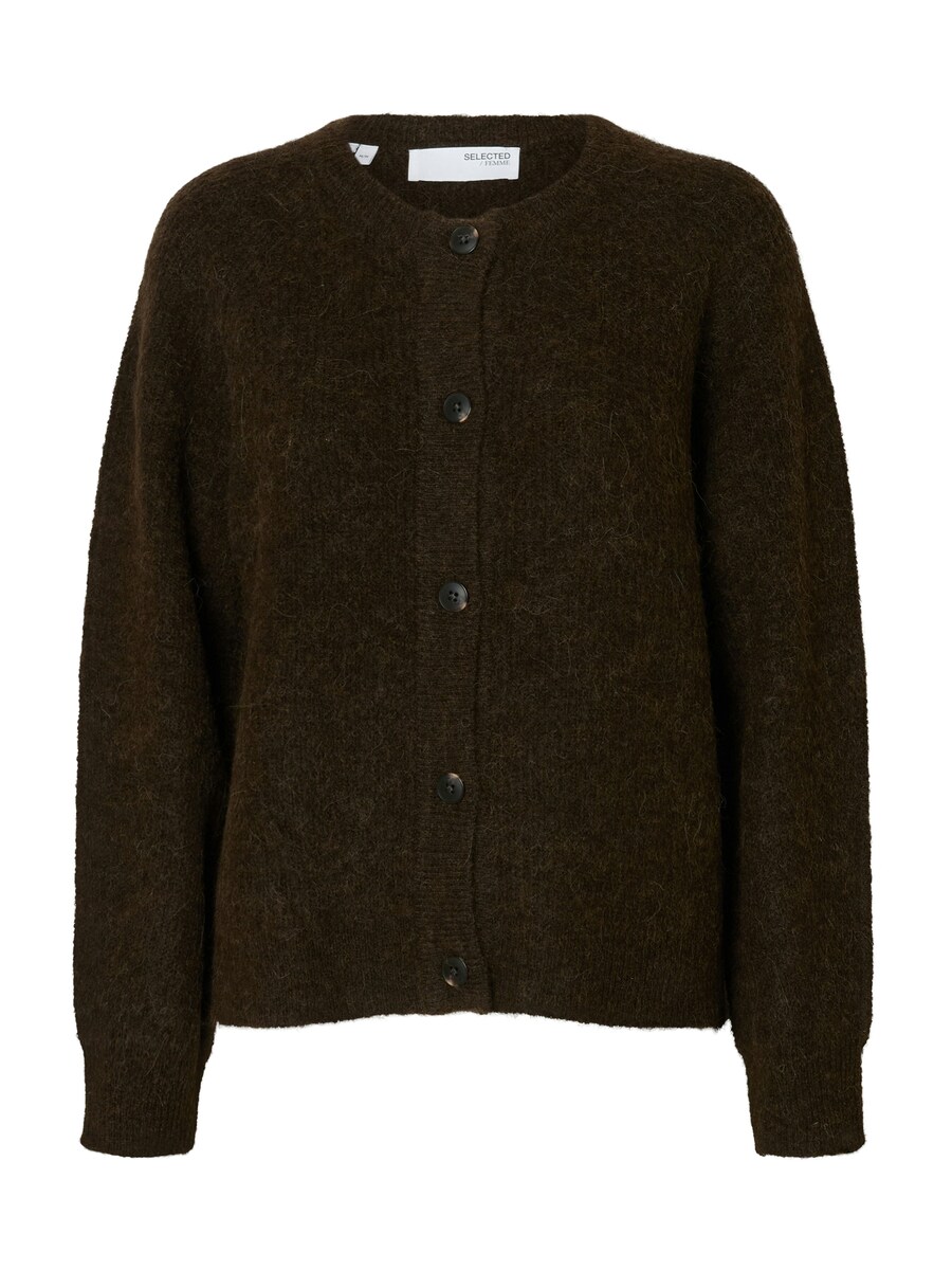 Вязаный кардиган SELECTED SLFLULU, темно-коричневый
Вязаный кардиган SELECTED SLFLULU, темно-коричневый