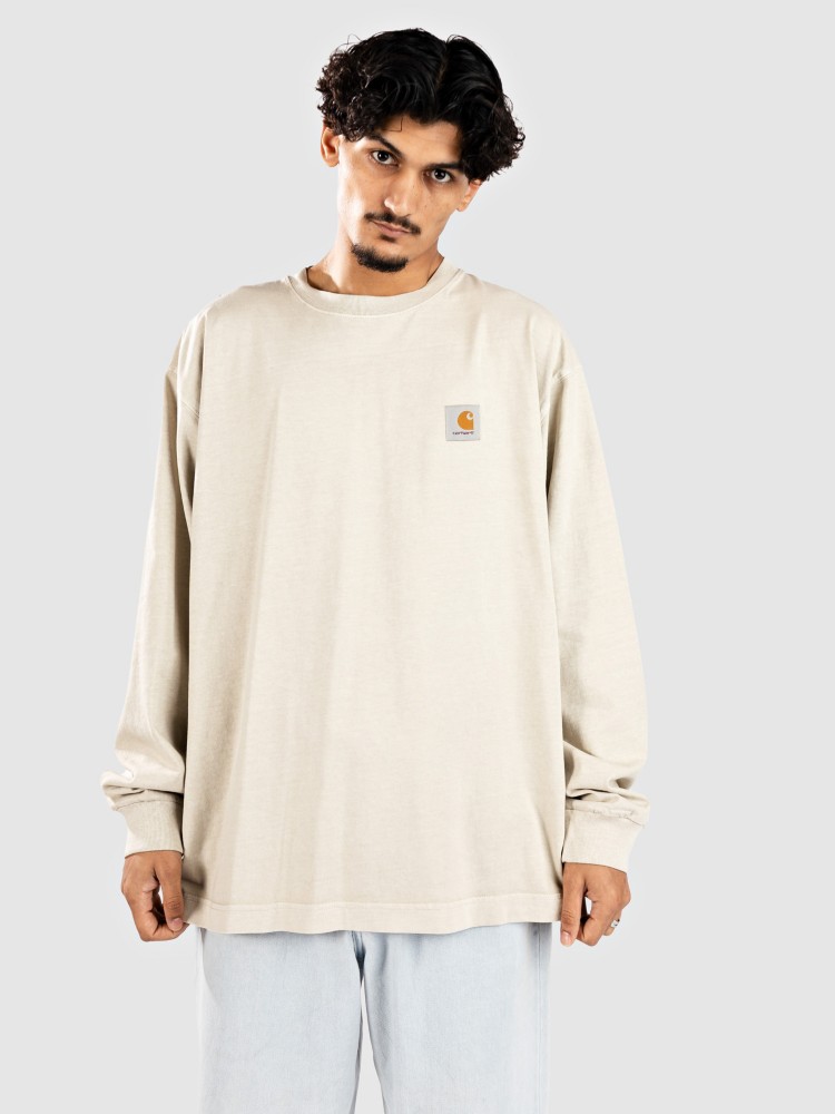 Лонгслив Carhartt WIP Vista Longsleeve, fleur de sel garment dyed
Лонгслив Carhartt WIP Vista Longsleeve, fleur de sel garment dyed