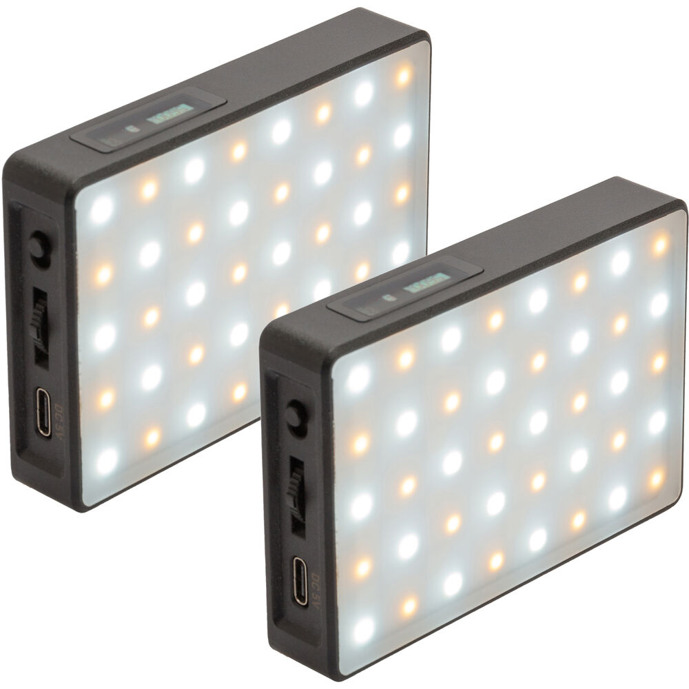 Компактная накамерная светодиодная RGB-панель Genaray RGB-CP425 (комплект из 2 ламп)
Компактная накамерная светодиодная RGB-панель Genaray RGB-CP425 (комплект из 2 ламп)