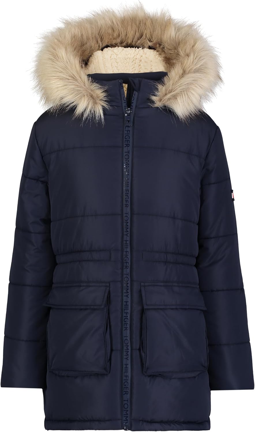 Длинная куртка Tommy Hilfiger для девочек с подкладкой из флиса, Anorak Navy
Длинная куртка Tommy Hilfiger для девочек с подкладкой из флиса, Anorak Navy