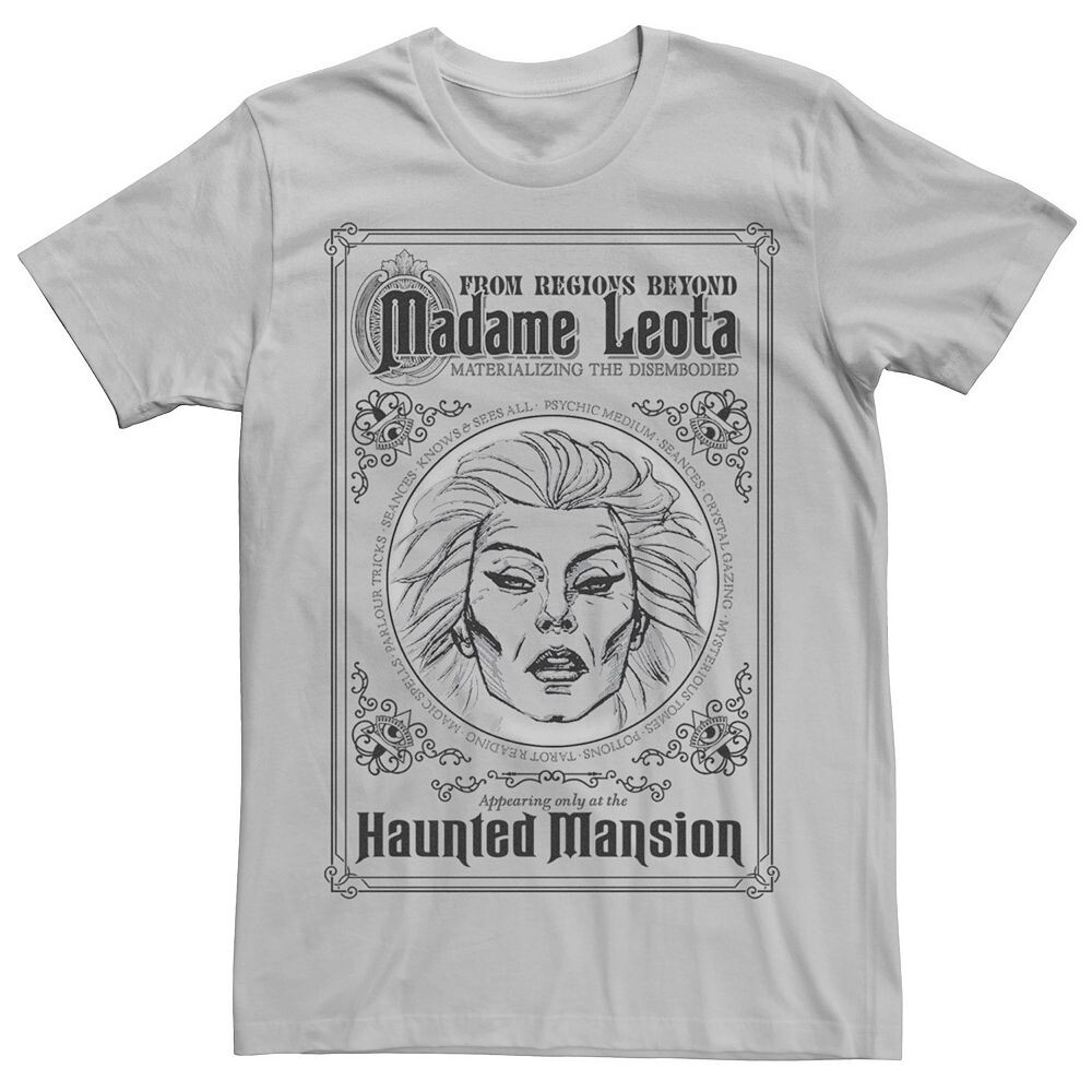 Мужская футболка с рисунком The Haunted Mansion Madame Leota Licensed Character, цвет Silver
Мужская футболка с рисунком The Haunted Mansion Madame Leota Licensed Character, цвет Silver