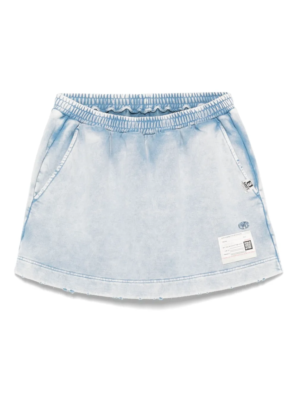 Юбка-шорты с выбеленным эффектом Maison Mihara Yasuhiro, синий
Юбка-шорты с выбеленным эффектом Maison Mihara Yasuhiro, синий