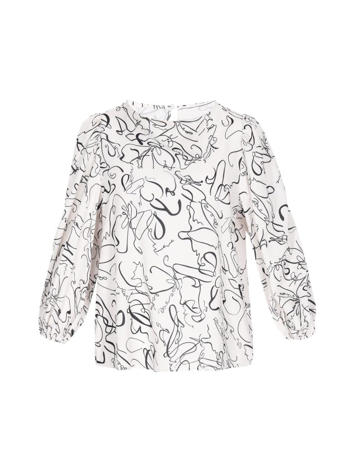 Женская блузка в черно-белом цвете faina
Женская блузка в черно-белом цвете faina