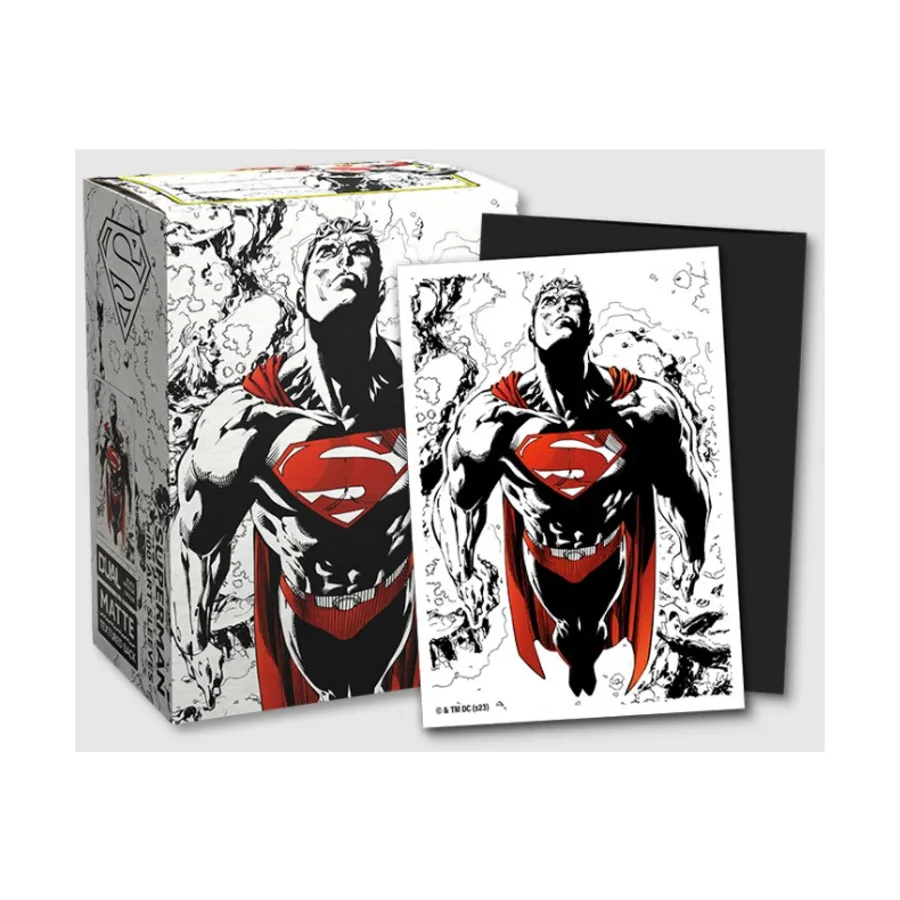 Матовые двойные рукава Standard Art — Супермен, красный и белый (100), Dragon Shield - Card Sleeves - Standard Art
Матовые двойные рукава Standard Art — Супермен, красный и белый (100), Dragon Shield - Card Sleeves - Standard Art