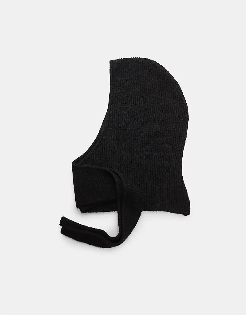 Базовая трикотажная балаклава Stradivarius черного цвета
Базовая трикотажная балаклава Stradivarius черного цвета