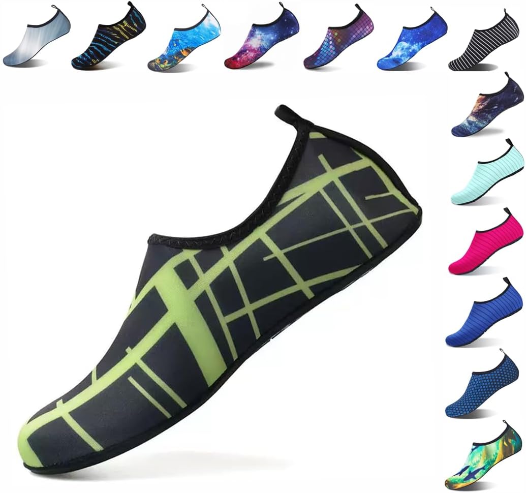 Быстросохнущие нескользящие водные носки для женщин и мужчин, взрослых, купальные комплекты, одежда для пляжа, йоги, активного отдыха, кемпинга, бассейна, отпуска Vimanbite, зеленый
Быстросохнущие нескользящие водные носки для женщин и мужчин, взрослых, купальные комплекты, одежда для пляжа, йоги, активного отдыха, кемпинга, бассейна, отпуска Vimanbite, зеленый