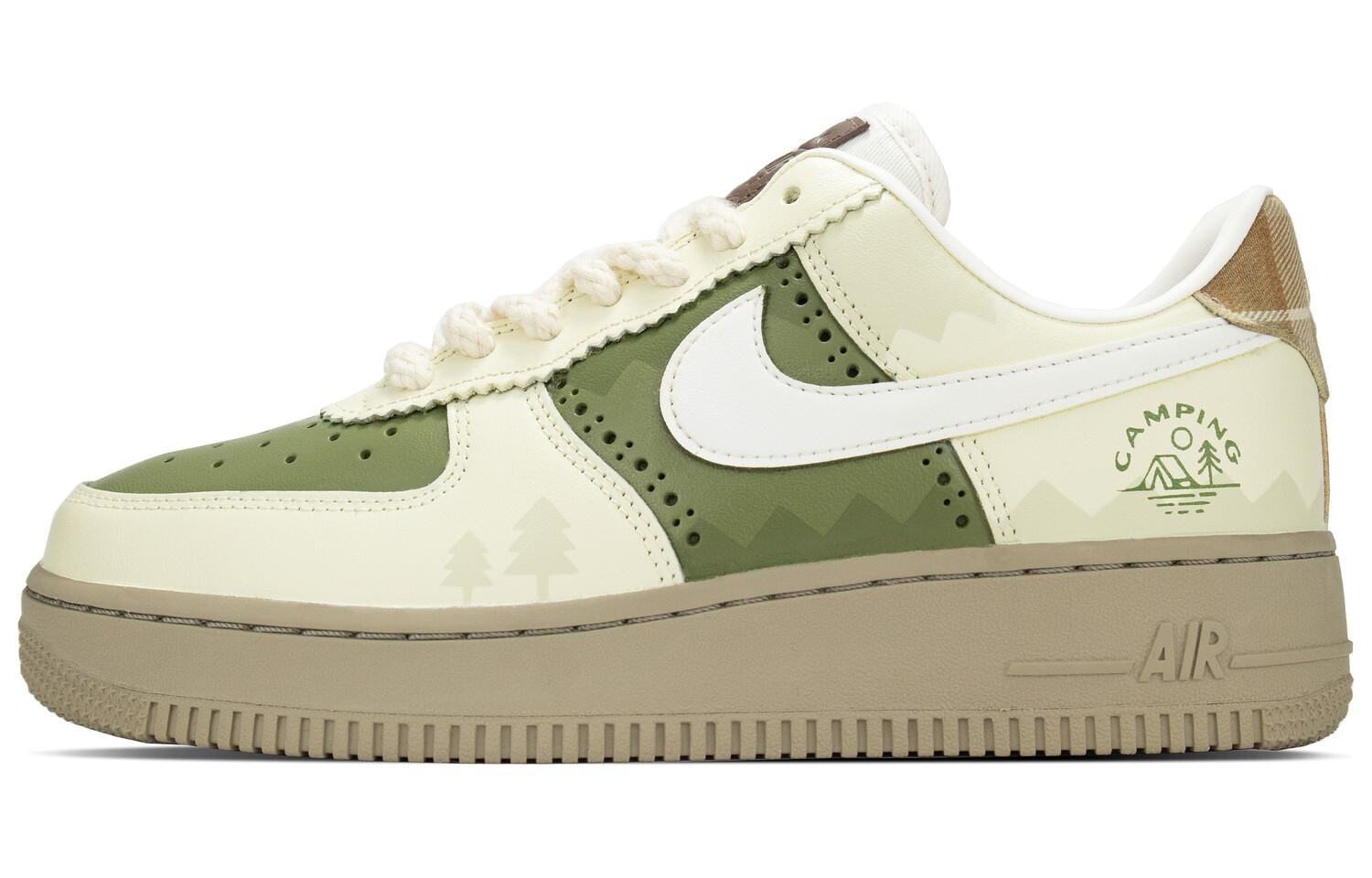Кроссовки Nike Air Force 1 Skateboarding Shoes Women's Low-top Green/Brown, цвет Matcha
Кроссовки Nike Air Force 1 Skateboarding Shoes Women's Low-top Green/Brown, цвет Matcha