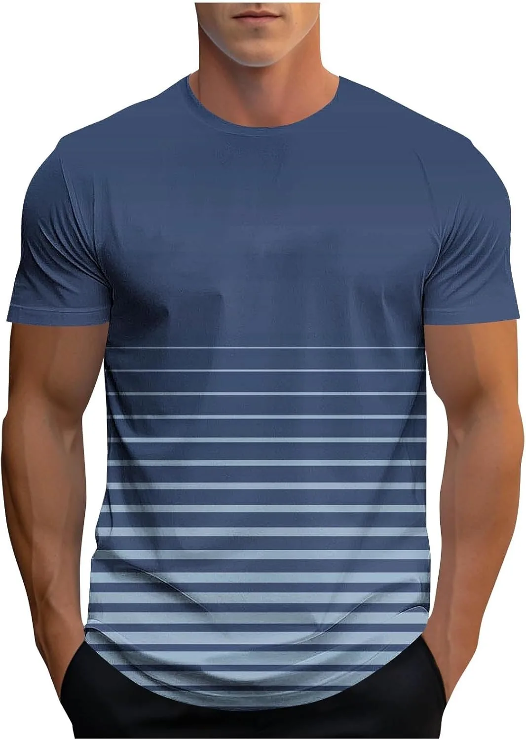 Мужская футболка с цветными блоками, Casual, Loose
Мужская футболка с цветными блоками, Casual, Loose