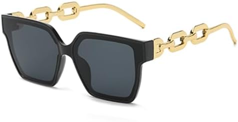 Модные очки 2027 года в крупной оправе для мужчин, с цепочкой на линзах, солнцезащитным козырьком и в стиле ретро, а также женские солнцезащитные очки MTZJH, Black Grey
Модные очки 2027 года в крупной оправе для мужчин, с цепочкой на линзах, солнцезащитным козырьком и в стиле ретро, а также женские солнцезащитные очки MTZJH, Black Grey