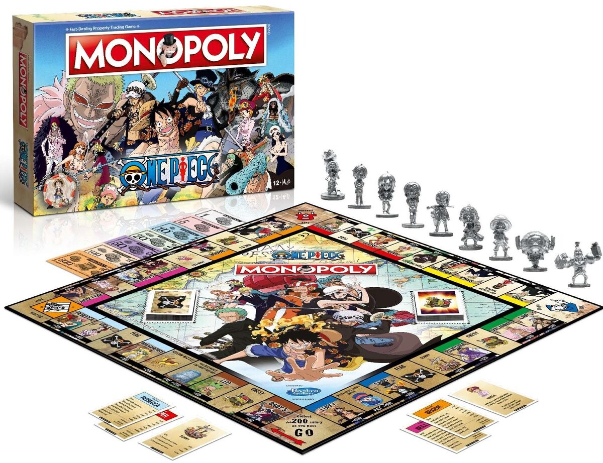 Настольная игра «Монополия One Piece» Monopoly
Настольная игра «Монополия One Piece» Monopoly
