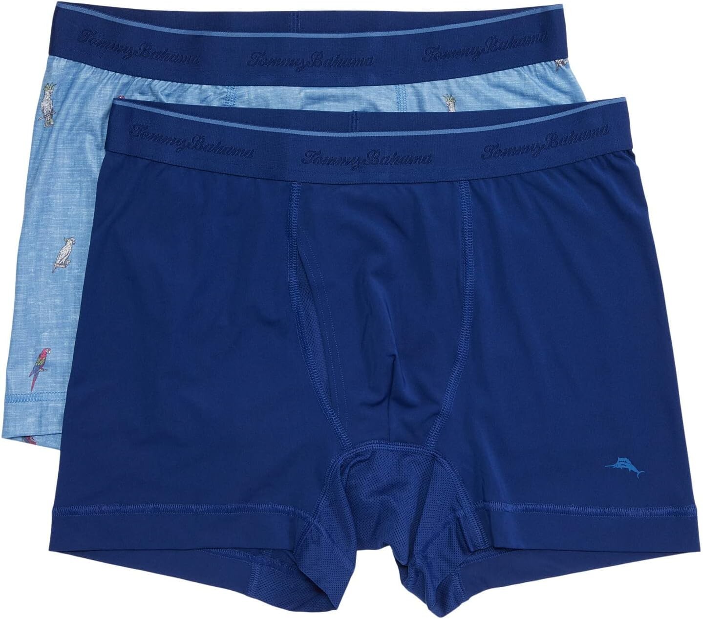 Комплект из двух трусов-боксеров из сетчатой ткани Tommy Bahama, цвет Navy/Blue Parrot
Комплект из двух трусов-боксеров из сетчатой ткани Tommy Bahama, цвет Navy/Blue Parrot