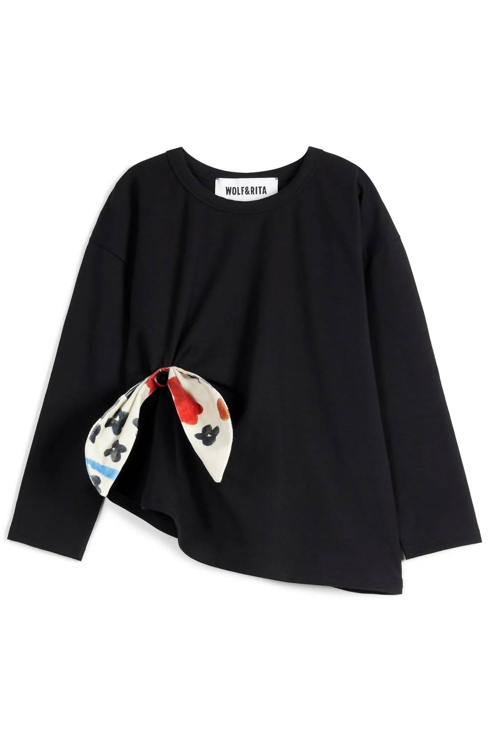 Футболка Guiomar для девочек в черном цвете WOLF & RITA
Футболка Guiomar для девочек в черном цвете WOLF & RITA