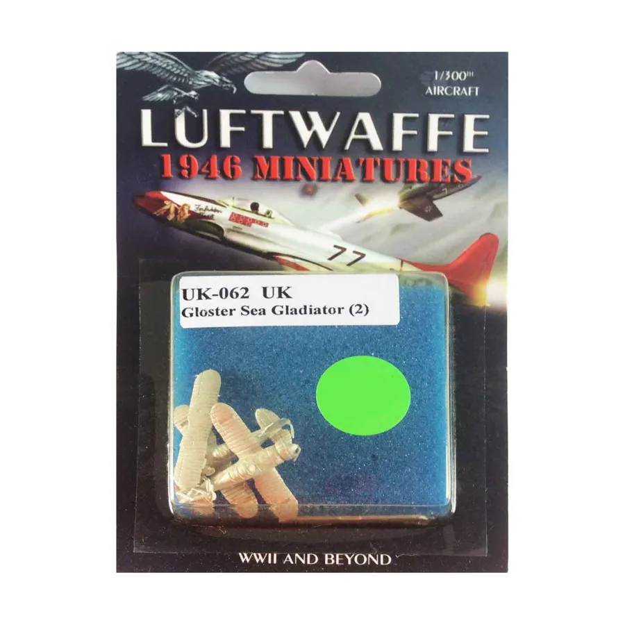 Глостерский морской гладиатор, Luftwaffe 1946 Miniatures - United Kingdom (1:300)
Глостерский морской гладиатор, Luftwaffe 1946 Miniatures - United Kingdom (1:300)