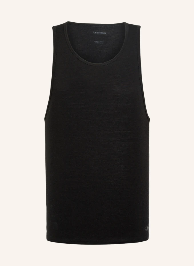 Майка anatomica из шерсти мериноса Icebreaker, черный
Майка anatomica из шерсти мериноса Icebreaker, черный