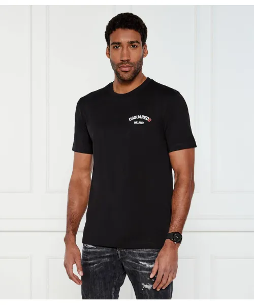 Футболка Regular fit Dsquared2, черный 
Футболка Regular fit Dsquared2, черный