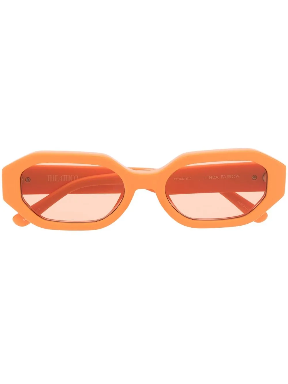 Солнцезащитные очки Irene из коллаборации с The Attico Linda Farrow, оранжевый 
Солнцезащитные очки Irene из коллаборации с The Attico Linda Farrow, оранжевый