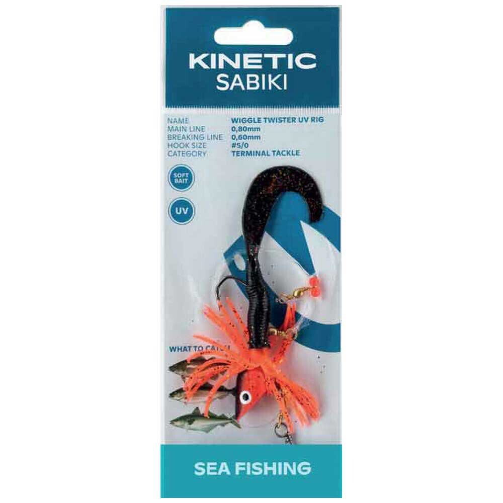 Оснастки Kinetic Sabiki Wiggle Twister UV, прозрачный
Оснастки Kinetic Sabiki Wiggle Twister UV, прозрачный