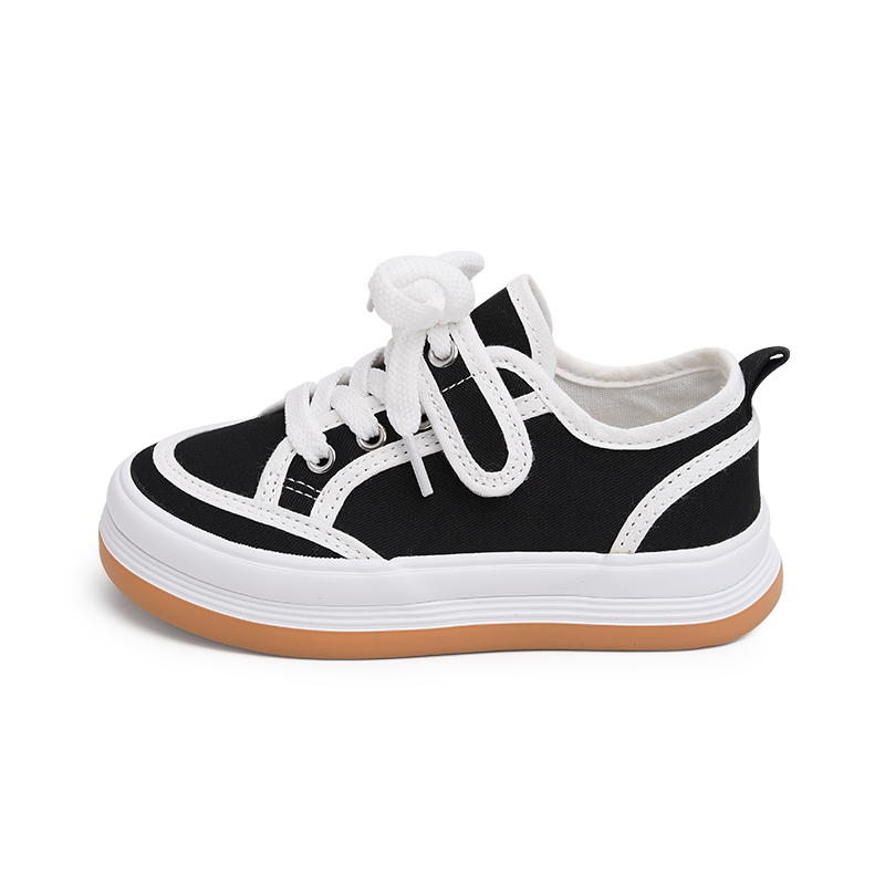 Budding Непромокаемые дышащие низкие детские кроссовки Canvas черные Kids'
Budding Непромокаемые дышащие низкие детские кроссовки Canvas черные Kids'