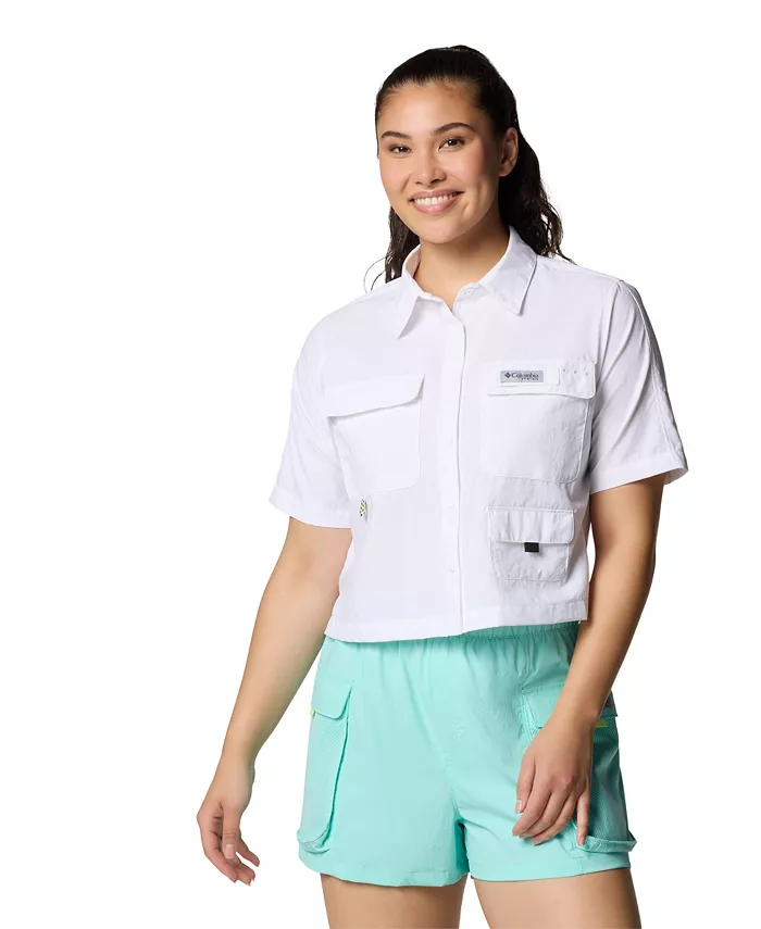 Женская футболка с коротким рукавом PFG Open Water Columbia, белый
Женская футболка с коротким рукавом PFG Open Water Columbia, белый