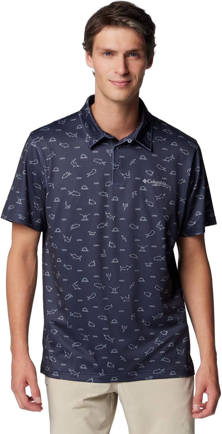Columbia мужская поло Slack Tide Stretch, Nocturnal Deepdivers
Columbia мужская поло Slack Tide Stretch, Nocturnal Deepdivers