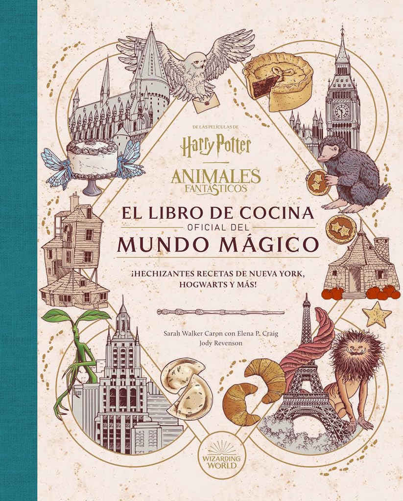 HARRY POTTER / ANIMALES FANTASTICOS: EL LIBRO DE COCINA OFICIAL DEL MUNDO MAGICO (NORMA EDITORIAL, S.A.)
HARRY POTTER / ANIMALES FANTASTICOS: EL LIBRO DE COCINA OFICIAL DEL MUNDO MAGICO (NORMA EDITORIAL, S.A.)