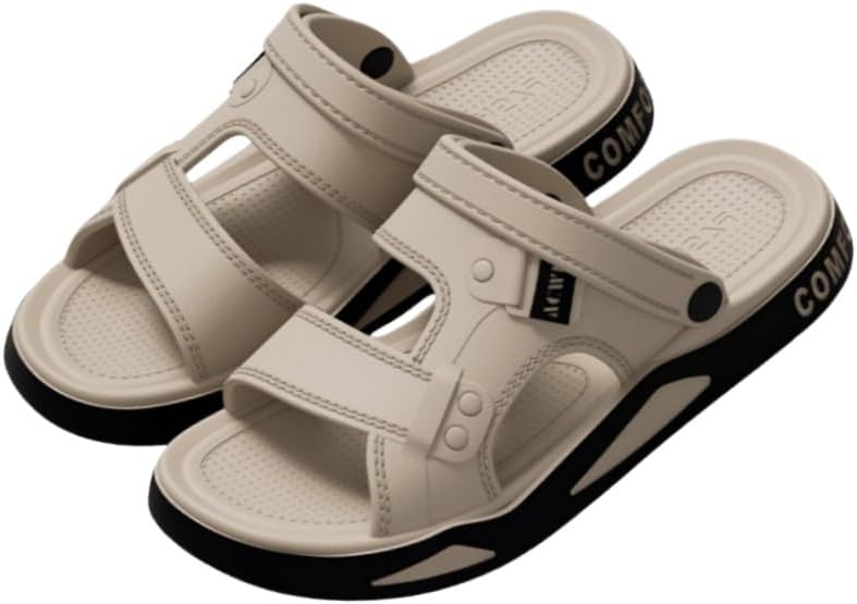 Мужские дышащие пляжные туфли с противоскользящей подошвой- комфортные и повседневные- летние сандалии Fusecottc, черный
Мужские дышащие пляжные туфли с противоскользящей подошвой- комфортные и повседневные- летние сандалии Fusecottc, черный