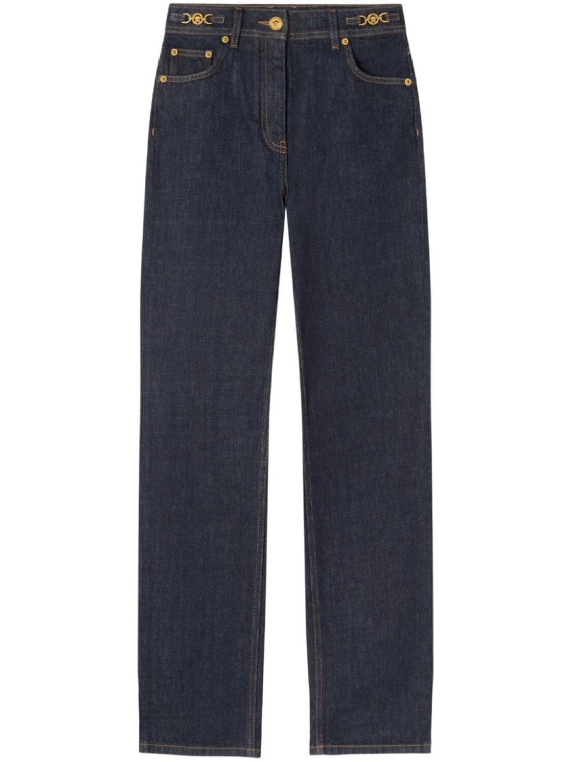 Джинсы прямого кроя Versace Medusa '95, синий
Джинсы прямого кроя Versace Medusa '95, синий