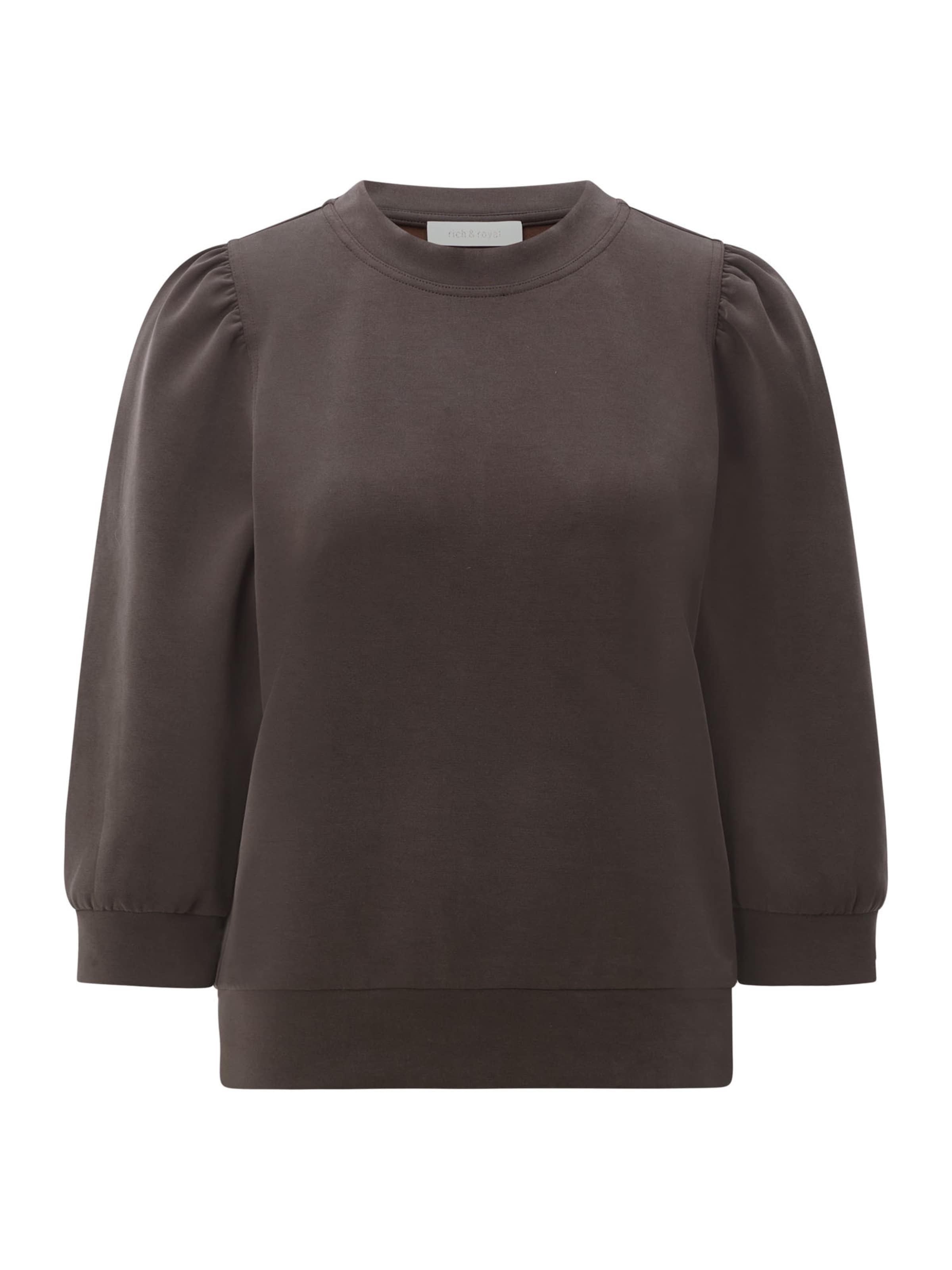 Rich & Royal Свитшот в коричневом цвете, Коричневый, Rich & Royal Свитшот в коричневом цвете
Rich & Royal Свитшот в коричневом цвете, Коричневый, Rich & Royal Свитшот в коричневом цвете