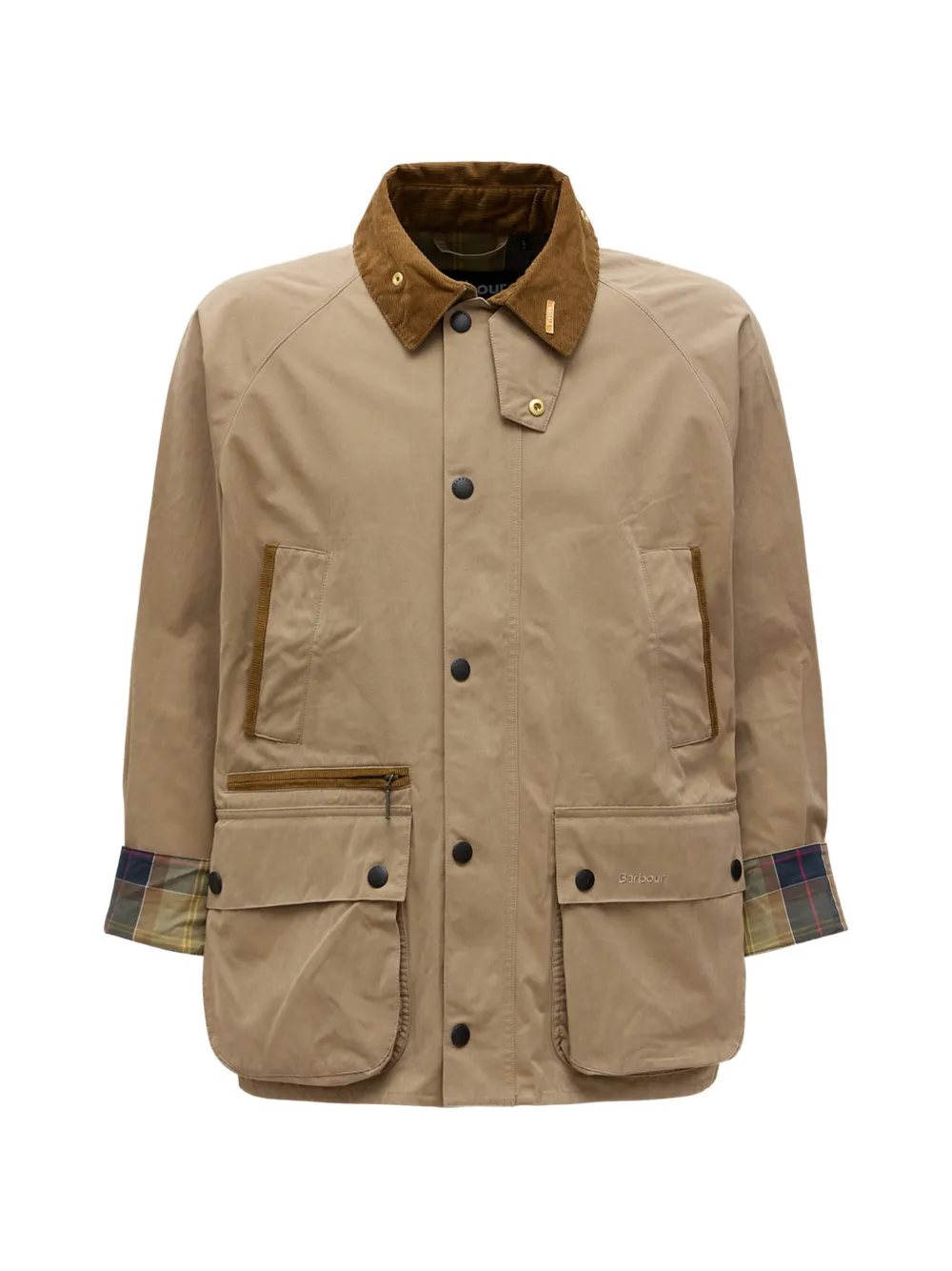 Куртка с карманами и вельветовым воротником Barbour, бежевый
Куртка с карманами и вельветовым воротником Barbour, бежевый