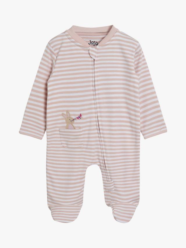 Детский комбинезон для сна с вышивкой кролика из органического хлопка JoJo Maman Bébé, розовый
Детский комбинезон для сна с вышивкой кролика из органического хлопка JoJo Maman Bébé, розовый