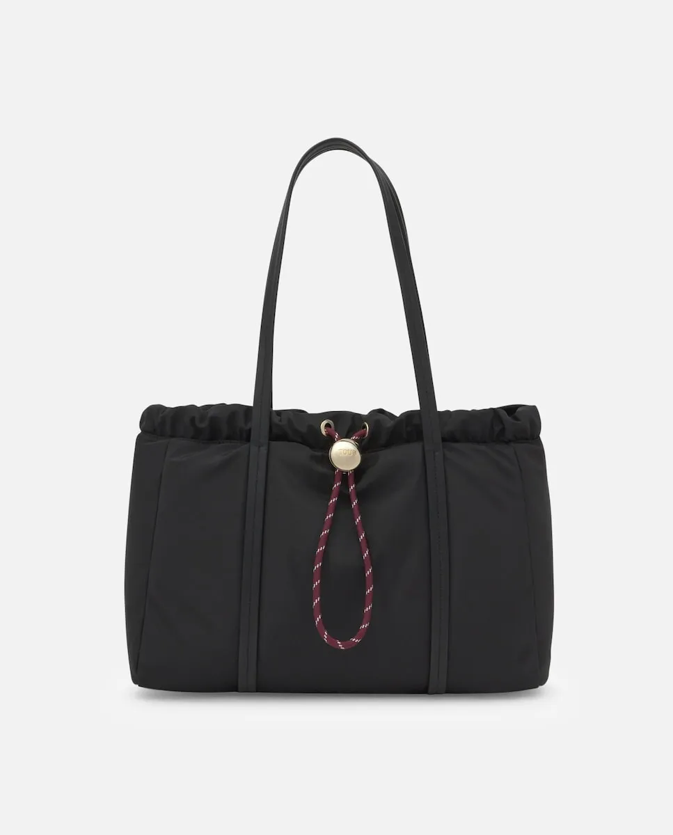 Мягкая сумка через плечо Empire с регулируемой застежкой Tous, черный
Мягкая сумка через плечо Empire с регулируемой застежкой Tous, черный