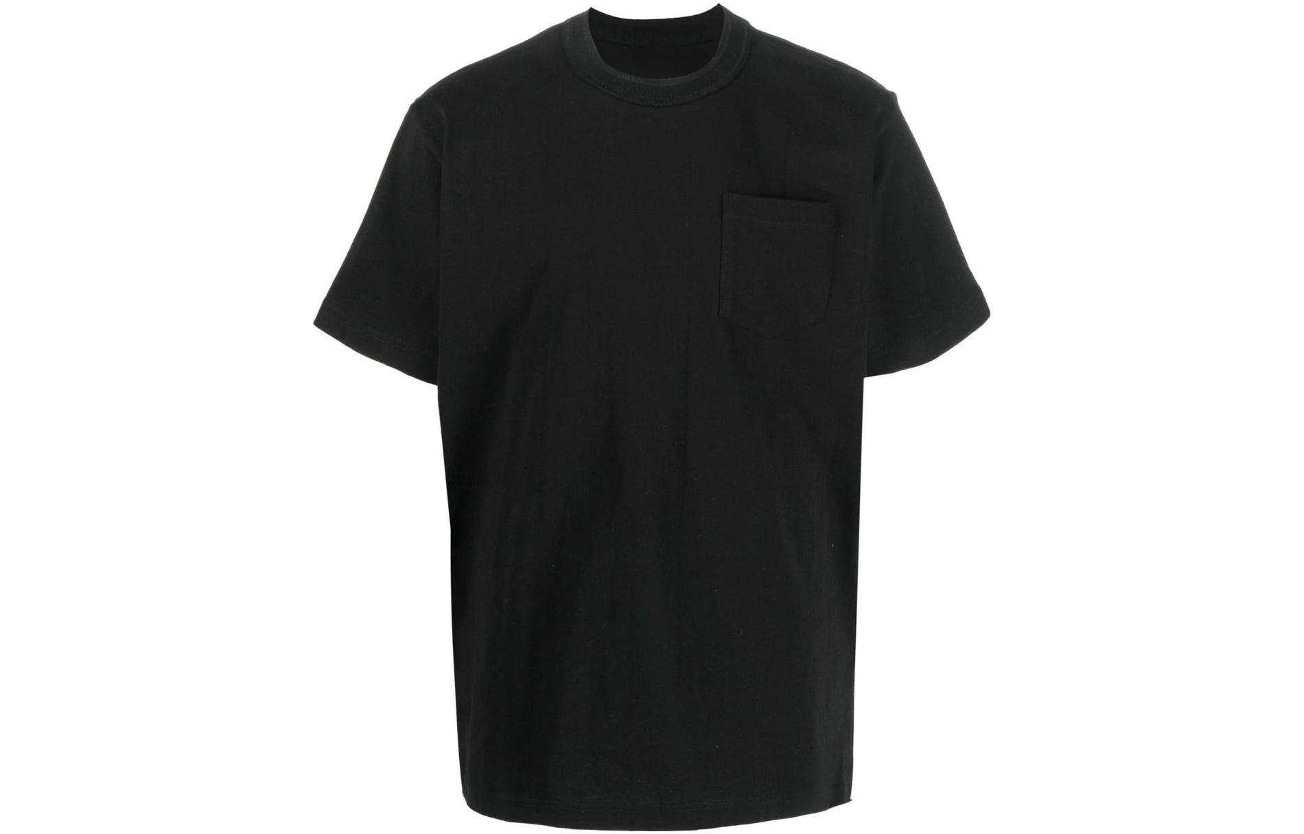 Футболка с боковой молнией Sacai, черная
Футболка с боковой молнией Sacai, черная