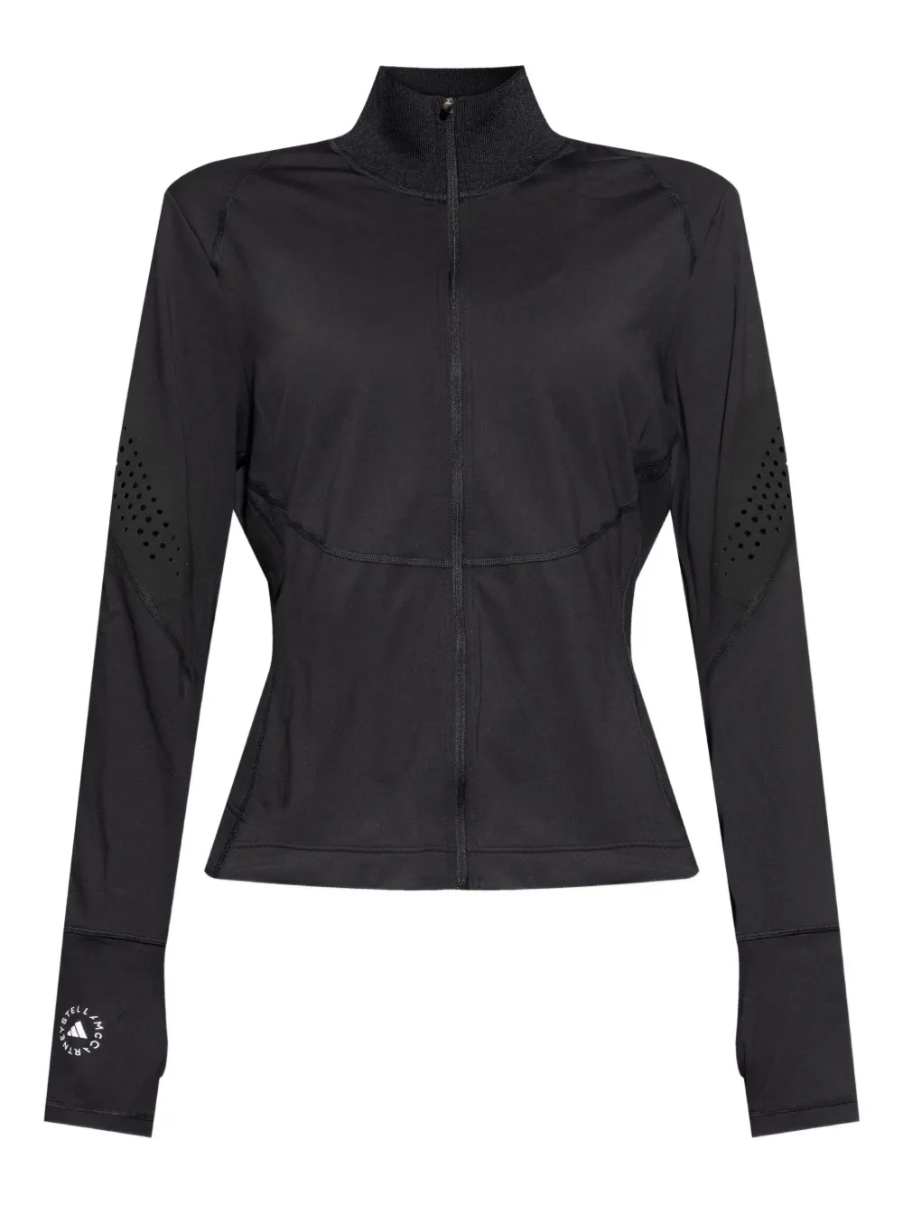 Куртка на молнии с вырезами Adidas By Stella Mccartney, черный
Куртка на молнии с вырезами Adidas By Stella Mccartney, черный