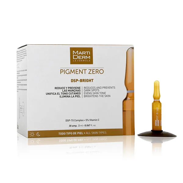 Депигментирующая ампула Pigment Zero Dsp-Bright Martiderm, 30 UD
Депигментирующая ампула Pigment Zero Dsp-Bright Martiderm, 30 UD