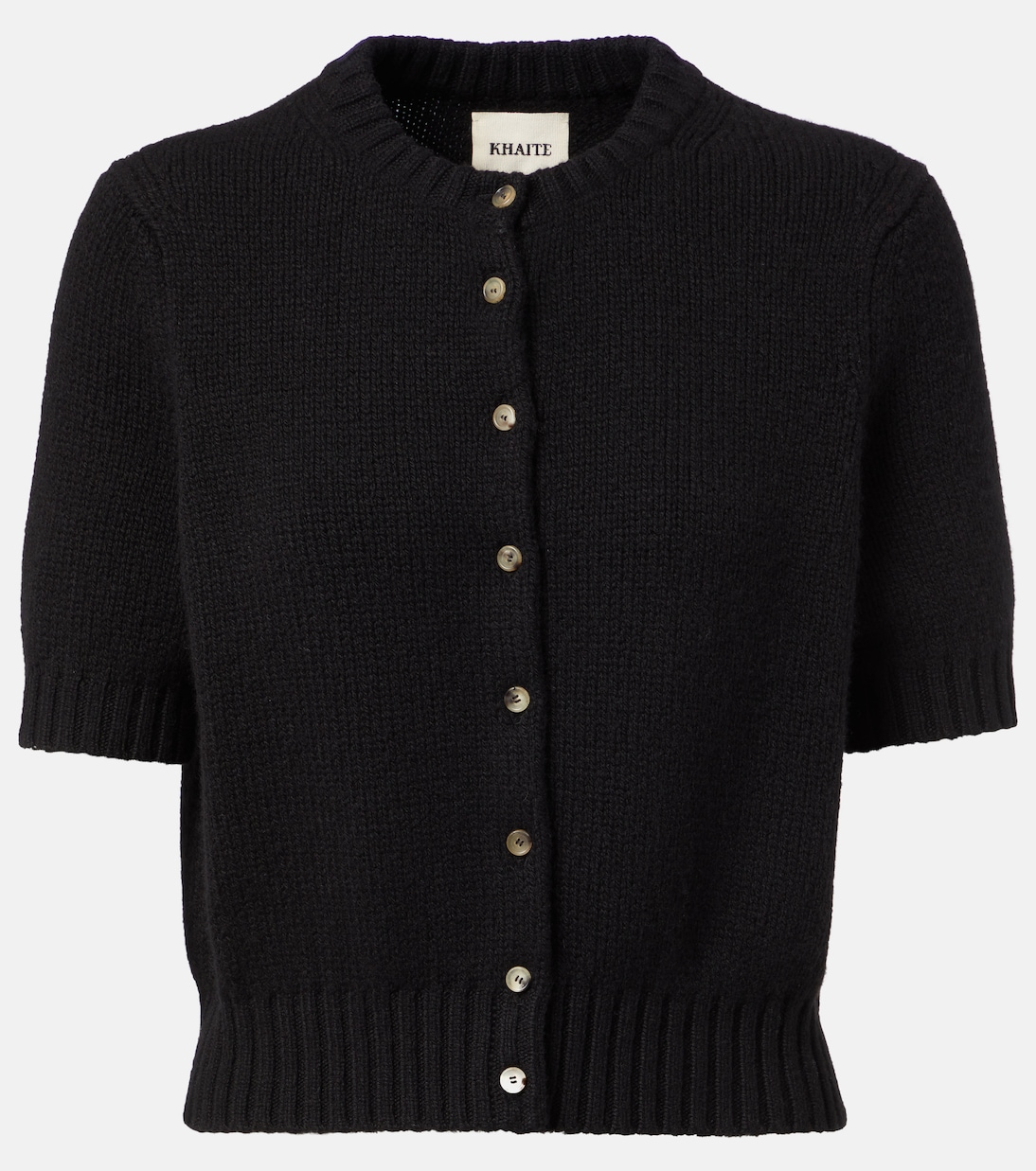 Кардиган Nora из кашемира с добавками Khaite, черный
Кардиган Nora из кашемира с добавками Khaite, черный