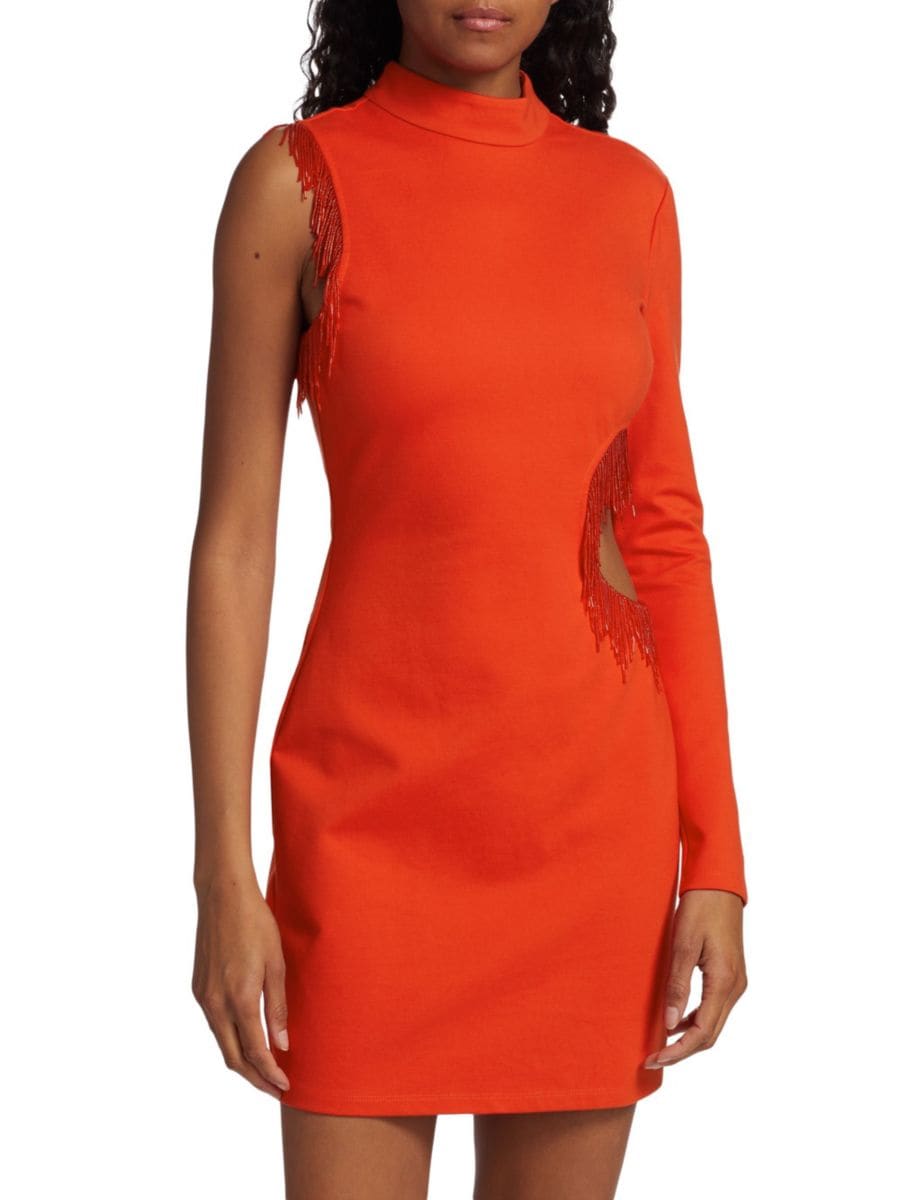 Мини-платье Kirsten с вырезами, расшитое бисером Staud, цвет Fire Red
Мини-платье Kirsten с вырезами, расшитое бисером Staud, цвет Fire Red