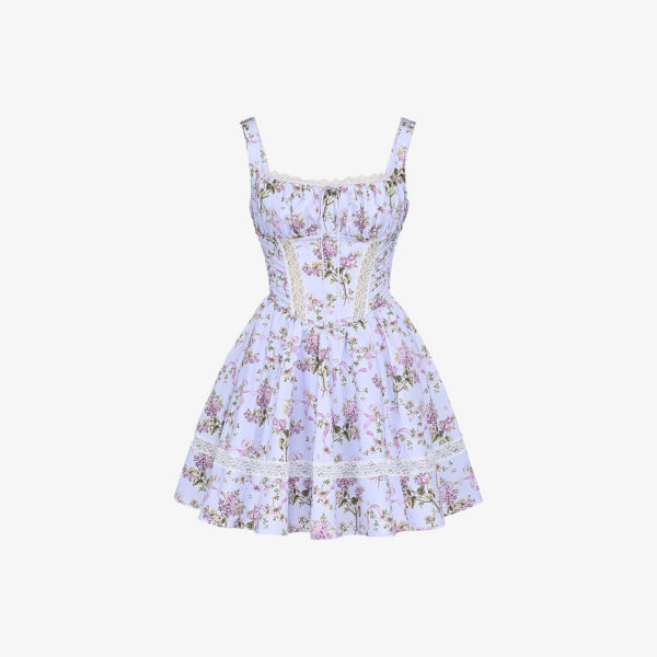 Платье House Of Cb с принтом в виде лент, сиреневый
Платье House Of Cb с принтом в виде лент, сиреневый